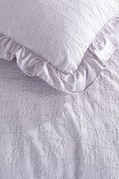 RESİTAL ÇİFT KİŞİLİK BRODELİ NEVRESİM TAKIMI - LEYLAK