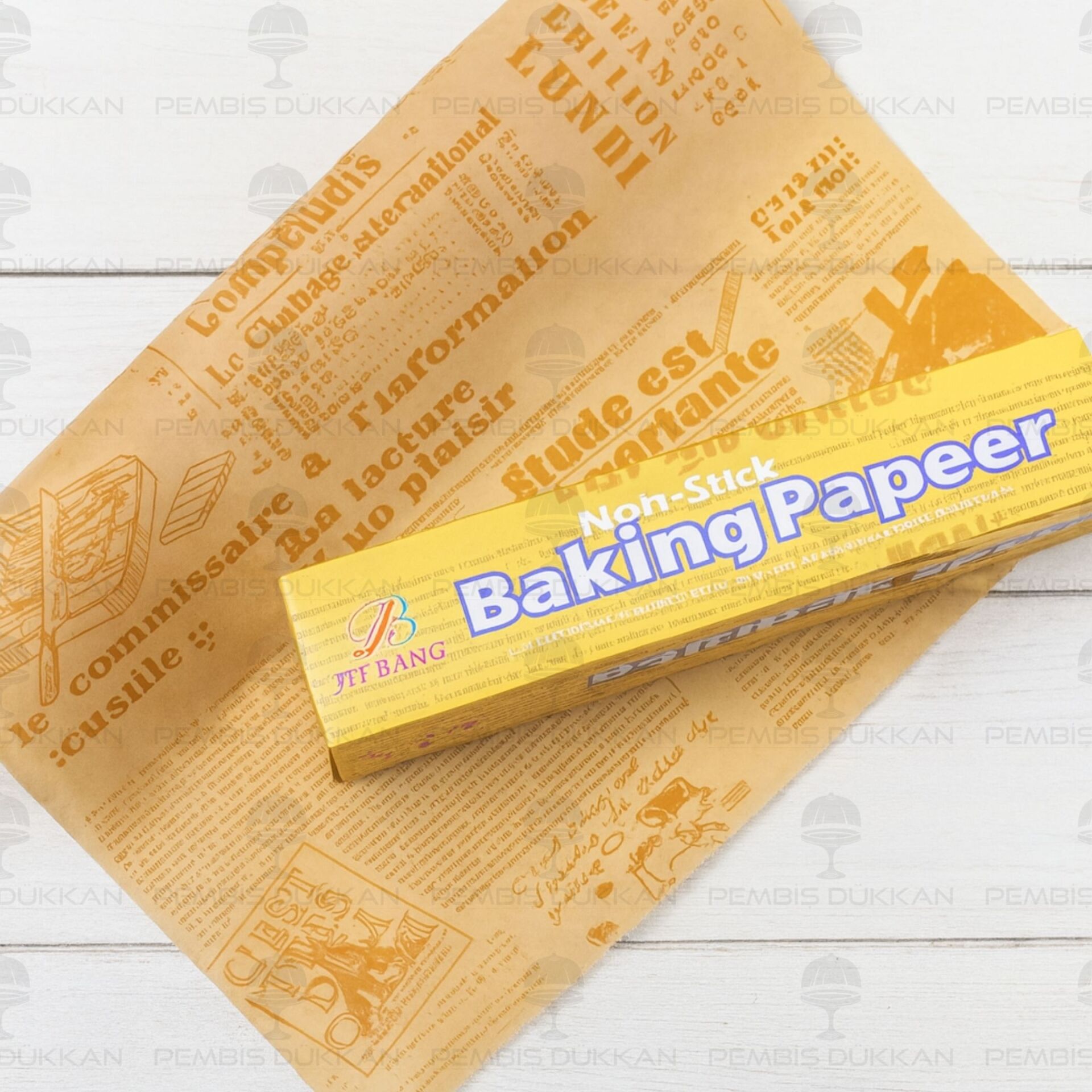 5 METRE DESENLİ, YAĞLI PİŞİRME KAĞIDI NO1