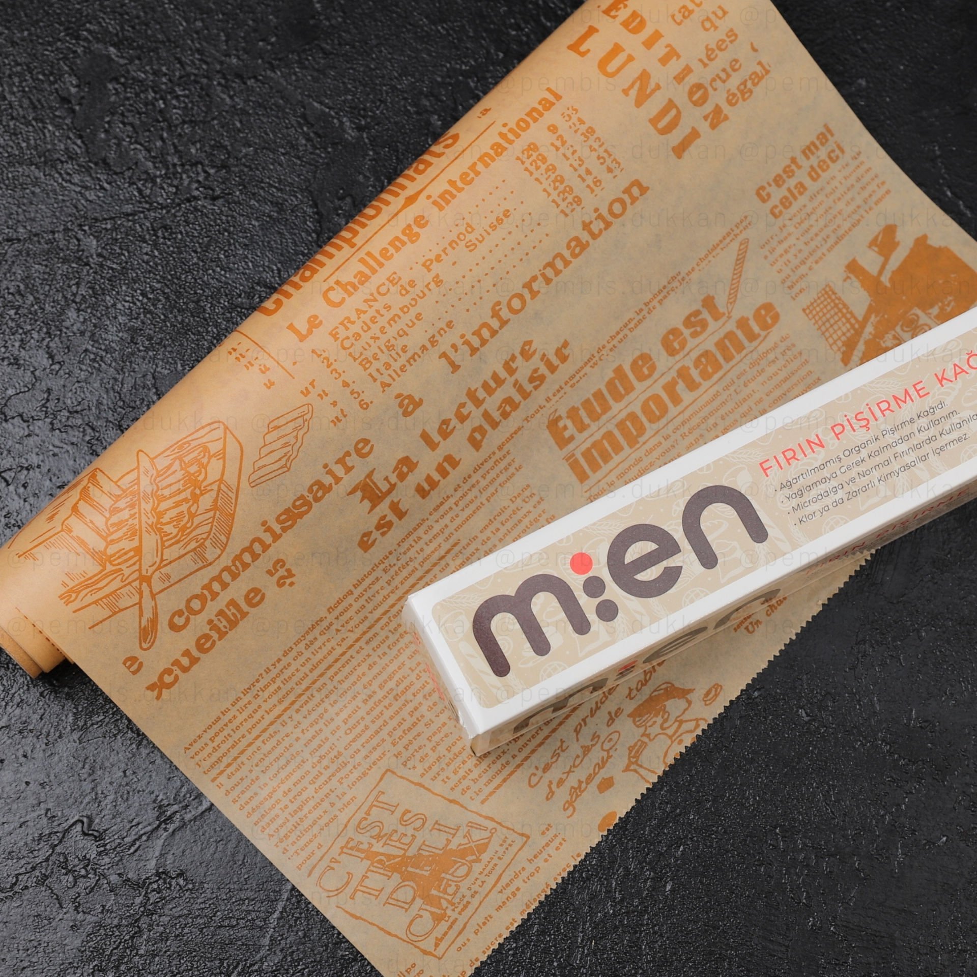 5 METRE DESENLİ YAĞLI KAĞIT NO2